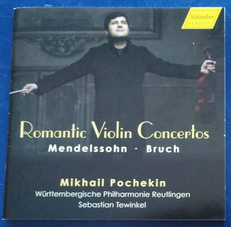 Mikhail Pochekin - romantic violin concertos