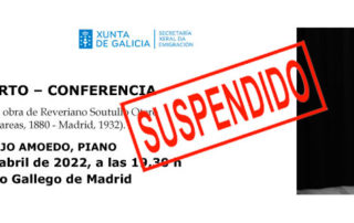Concierto y conferencia de la mano del pianista Alejo Amoedo en el Centro Gallego de Madrid