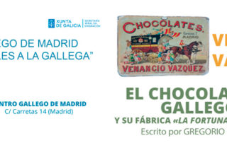 Presentación del libro sobre Venancio Mª Vázquez y López "El chocolatero gallego y su fábrica la Fortuna en Madrid"