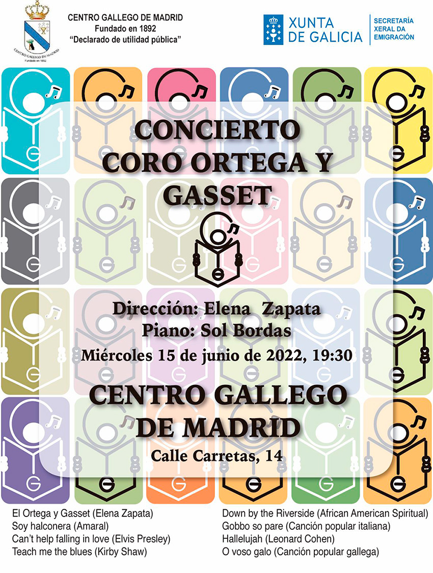 concierto del Coro Ortega y Gasset