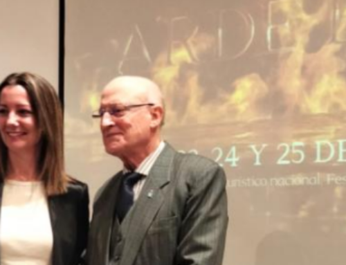 Arde Lucus. Encuentro del Presidente del Centro Gallego de Madrid con la Alcaldesa de Lugo el pasado 20 de enero